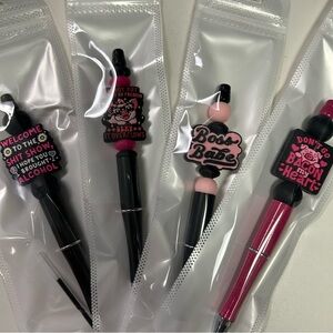 Handmade Novelty Pens brand new with refills